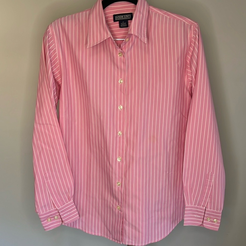 Lands’ End women’s button down